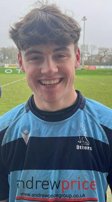 Iestyn Doble - scored three tries for Narberth Athletic